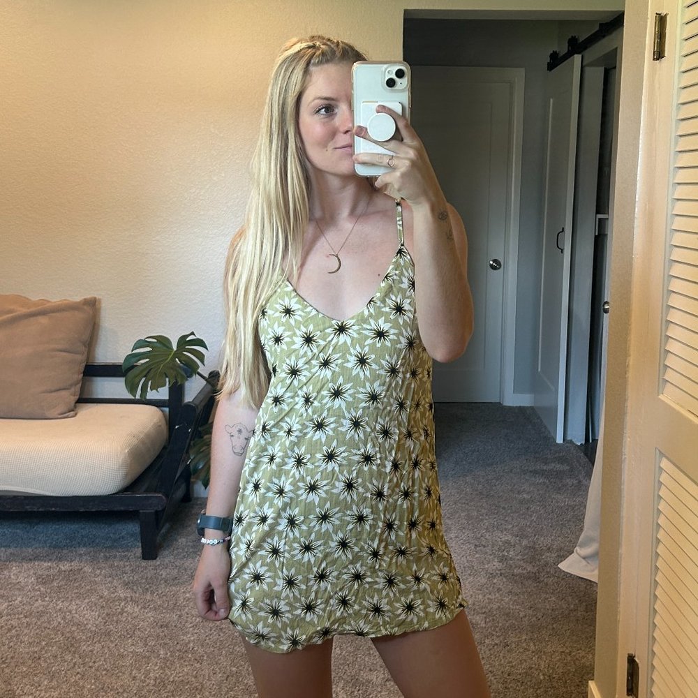RVCA Amour Floral Mini Dress xs